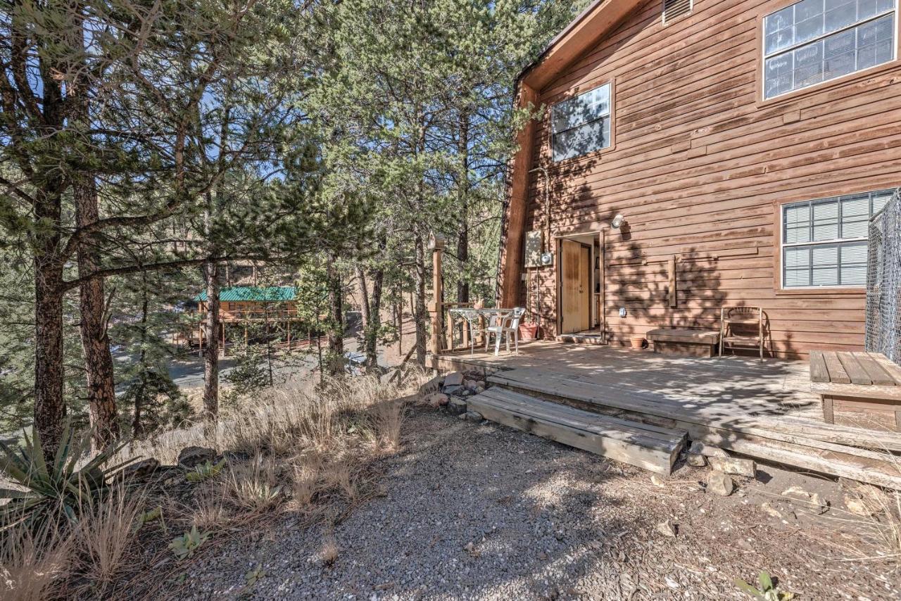 Family-Friendly Ruidoso Cabin - Ski, Hike And Fish! Exteriör bild