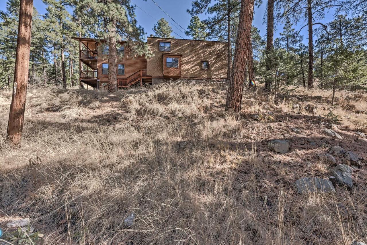 Family-Friendly Ruidoso Cabin - Ski, Hike And Fish! Exteriör bild