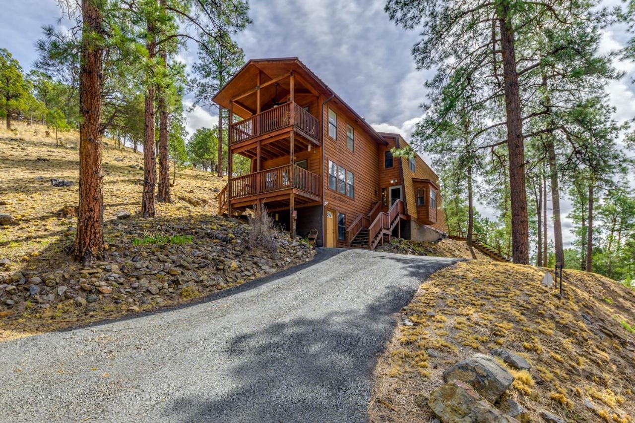 Family-Friendly Ruidoso Cabin - Ski, Hike And Fish! Exteriör bild