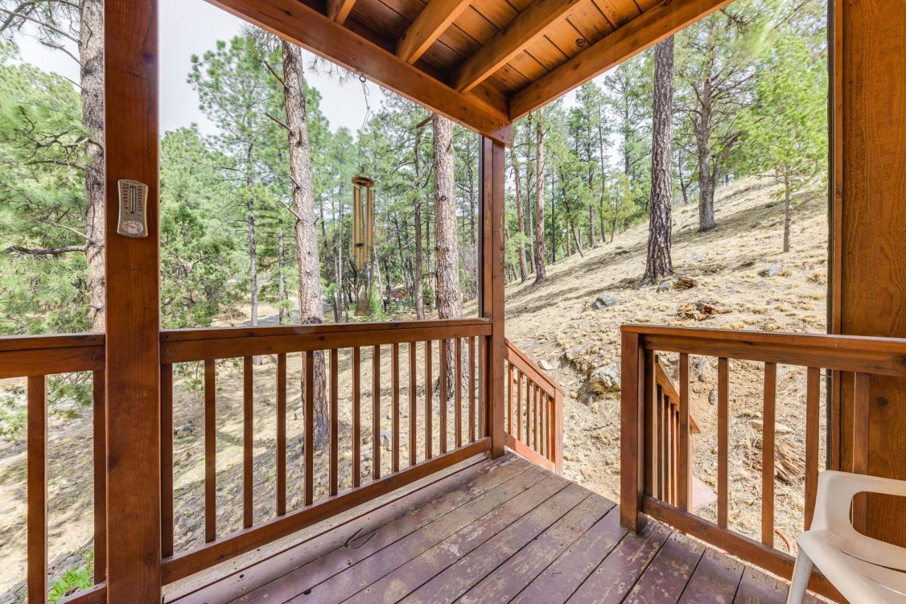 Family-Friendly Ruidoso Cabin - Ski, Hike And Fish! Exteriör bild