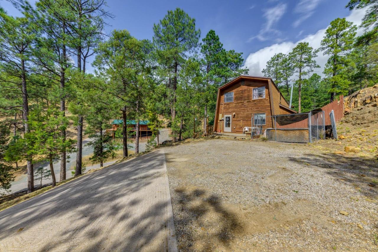 Family-Friendly Ruidoso Cabin - Ski, Hike And Fish! Exteriör bild